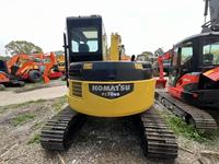 Excavatrice compacte Komatsu PC78 d'occasion, importation japonaise d'origine, mini-excavatrice de 7 tonnes à vendre