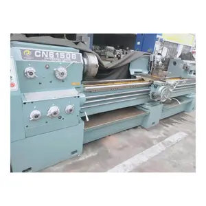 Yüksek kalite 1.5m kullanılan torna makinesi Cn6150b * 1500mm satılık