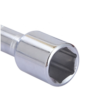 Llave cruzada para neumáticos, extractor de tuercas de rueda de coche, llave de vaso universal extendida, herramienta resistente para cambio y reparación de neumáticos - Product Image 2