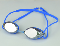 OEM personnalisé professionnel lunettes de natation revêtement miroir sport lunettes de natation UV PC lentille étanche lunettes de natation pour adulte