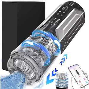 OEM 6-1 Automatic Male Masturbator <strong>Men</strong> 7 Thrusting Rotating Vibrating Sucking Silicone Sleeve Factory Wholesale - Product Image 6
