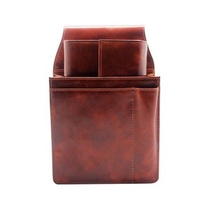 Personalized Men's Genuine Leather Wallets Waiter Service Wallet Sets Cashier Pouch Restaurant Waitress Bag Men Wallet Set - Product Image 3