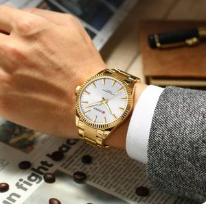 Relojes de Pulsera Curren 8425 para Hombre, Diseño Simple y Original, Manecillas Luminosas, Reloj de Acero Inoxidable, Relojes de Cuarzo Casuales de Moda para Hombre - Product Image 4