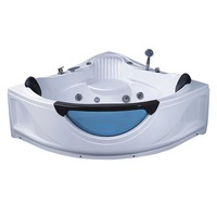Baignoire SPA flottante pour villa, bain à remous intérieur avec jets d'air et siège, Jacuzzi