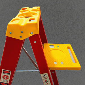 Échelles pliantes en fibre de verre en forme de A, 3 à 12 marches, 0,9 à 3,6 mètres - Product Image 6