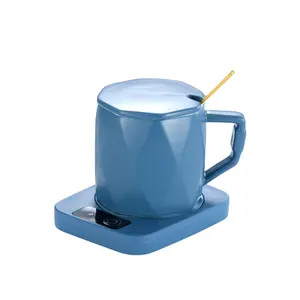 Hot Products 2024 Mini Portable Heating Mug Electric Coffee Cup Warmer