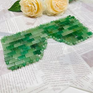 Wholesale Best Quality 100% Natural Crystal <strong>Jade</strong> <strong>Stone</strong> Eye Mask Eye Cover Facial Care Tools Black Obsidian Rose Quartz Eye Mask - Product Image 3