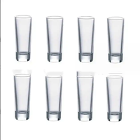 Verrerie vide ronde 2oz 60ml Whisky Tequila Brandy verre à liqueur tasse en gros Mini verres