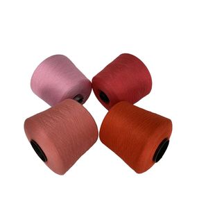 Trong Kho Đan 28/2 Chất Lượng Cao 51% Viscose 29% PBT 20% <span class=keywords><strong>Nylon</strong></span> Độ Đàn Hồi Cao Pha Trộn Lõi Spun Sợi - Product Image 4