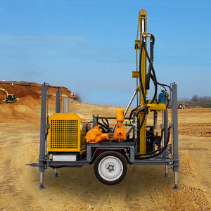 300M Draagbaar Dieselaangedreven Boorplatform Voor Boorputjes Met Motorkernwieltype Voor Lucht-En Modderboringen - Product Image 2