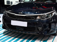 Autres accessoires d'éclairage automobile : Cadre de support de projecteur LED pour Kia K5 2016-2017, adaptateur de rétrofit de phare de voiture, cadre de projecteur