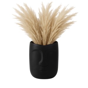 Vaso rotondo in ceramica, decorazione moderna per soggiorno, camera da letto, ufficio, casa, vaso per fiori - Product Image 2