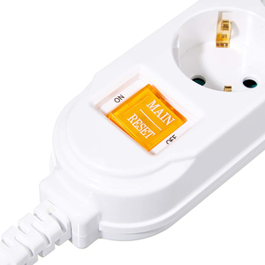 High Quality Russia 3/4/5/6 Outlets Electrical <strong>Extension</strong> Multi Socket With 1.5m/3m/4.5m Cable - Product Image 4
