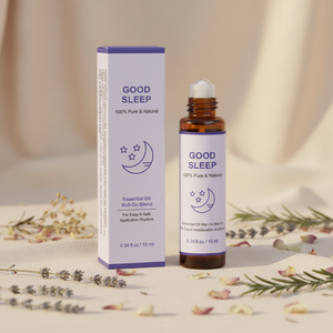 Aceite de Masaje Natural a Base de Hierbas <span class=keywords><strong>para</strong></span> la Migraña, Mezcla de Fragancias Relajantes, Aceites de Aromaterapia en Roll-on, Aceite Esencial - Product Image 3