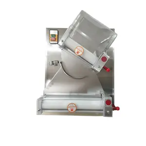 Automático elétrico pizza massa moldador formando máquina base rolo pizza massa imprensa alongamento máquina