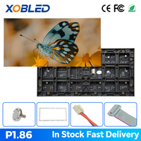 Módulo de Panel de Pantalla LED SMD P1.86 RGB a Todo Color XOB, 320x160mm, Brillo de 800CD, Garantía de 5 Años, Uso en Interiores, HDR10 4K Adobe RGB