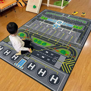 <span class=keywords><strong>Tapis</strong></span> de sol pour enfants - <span class=keywords><strong>Tapis</strong></span> de jeu en <span class=keywords><strong>caoutchouc</strong></span> antidérapant pour <span class=keywords><strong>voiture</strong></span>, circulation routière, pour enfants - Product Image 4