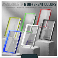 Étui de présentation en acrylique sur mesure pour cartes PSA gradées, compatible avec les slabs PSA et CGC standard, étui pour cartes PSA, présentoir pour cartes gradées
