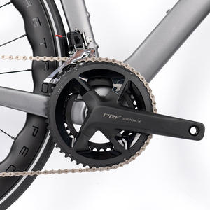 <span class=keywords><strong>Bicicleta</strong></span> de <span class=keywords><strong>Carretera</strong></span> de Fibra de <span class=keywords><strong>Carbono</strong></span> TWITTER R15Pro 3ra Generación Shimano R7120 24 Velocidades con Frenos de Disco Hidráulicos y Ruedas Wave - Product Image 4