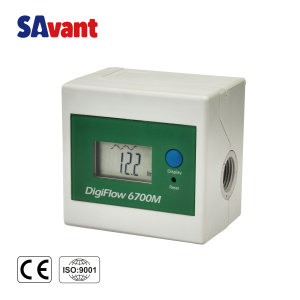 Compteur de débit d'eau SAVANT DigiFlow 6700M 3/8" NPT haute précision pour usage domestique - Product Image 1