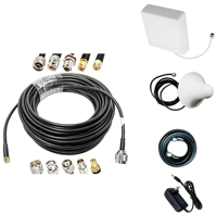 Rangkaian Kabel Koaksial RF Low-loss Pabrikasi untuk Antena MIMO, Penguat Sinyal 4G/5G, Router WiFi, Ekstensi Base Station, dan Jumper