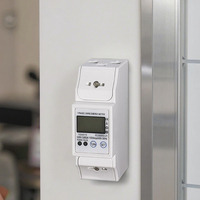 Nouveau compteur d'énergie électrique monophasé DIN-Rail 2P Modbus compteur d'énergie numérique LCD avec RS485 pour la maison ou le bureau