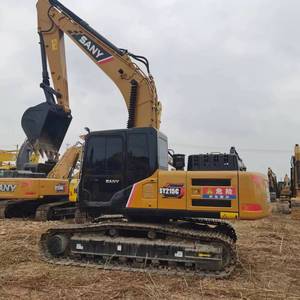 Excavatrice hydraulique 20t utilisée SY215C Pelleteuse rétrocaveuse sur chenilles avec composants de la pompe et du moteur - Product Image 1