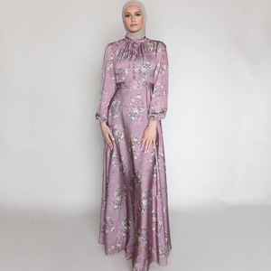 Vestidos de cintura estrecha para mujer, ropa islámica, Jalaba musulmana sólida, Ramadán, borla de Dubái, Jalabiya, gran oferta - Product Image 5