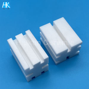 Bagian struktural keramik zirkonia tahan suhu tinggi kekerasan tinggi putih - Product Image 4