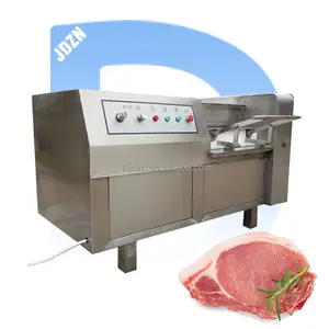 Small Industrial Chicken Breast Cube Equipment 500kg Frozen Ham Beef Dice Cutter Machine QD-350 Cooked Meat Dicer