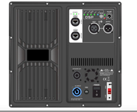 Enceintes actives Line Array HYANKA 16 pouces noires 800W RMS Line Array TWS