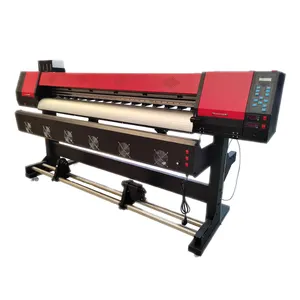 1800XT 잉크젯 프린터 (2 개 xp600 프린트 헤드 워터 기반 잉크 인쇄 기계 포함)