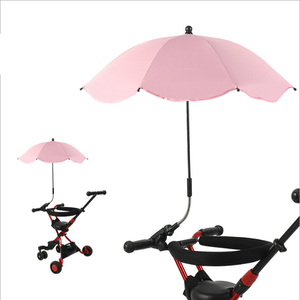 Parasol pour bébé, pare-soleil pour poussette, protection solaire pour poussettes, parasol pour vélo <span class=keywords><strong>avec</strong></span> clip de fixation - Product Image 1