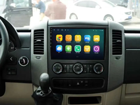 Autoradio Android GPS Navigation Caméra Arrière Car-Play Auto BT DVR pour Mercedes Benz Sprinter 2010-2016 10 POUCES Tableau de Bord