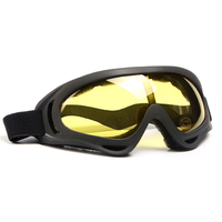 Lunettes de soleil de sport de plein air personnalisées, coupe-vent, en caoutchouc, lunettes de moto, lunettes de ski
