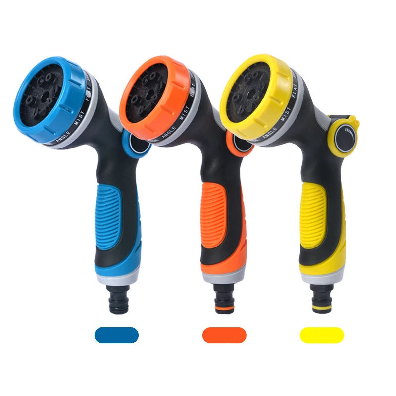 Spray Pattern Tool 10 Spray Patterns Garden Water Spray Gun, Thumb Control Hose Nozzle for ...