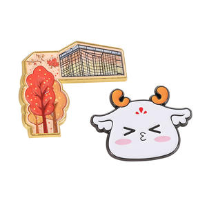 Logo personalizzato di alta qualità 3D smalto massonico da <span class=keywords><strong>Scout</strong></span> ala cappellano guardia di sicurezza distintivo in metallo - Product Image 1