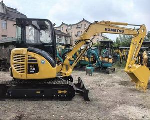 Mini-excavatrice Komatsu PC50MR d'occasion de haute qualité, prix usine, marque japonaise, 5 tonnes, godet de 0,14-0,21 m, 2000 heures de fonctionnement - Product Image 3