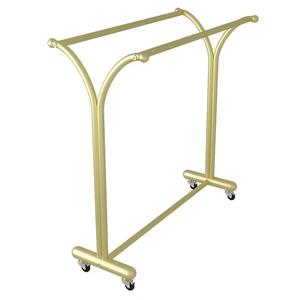 Expositor <span class=keywords><strong>de</strong></span> <span class=keywords><strong>Ropa</strong></span> Sencillo <span class=keywords><strong>de</strong></span> Doble Fila con Ruedas Móviles para <span class=keywords><strong>Ropa</strong></span> <span class=keywords><strong>de</strong></span> Mujer y Niños - Product Image 5