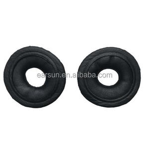 Almohadillas de repuesto para oreja de rana, fundas de cojines para Plan Tronics Leatherette <span class=keywords><strong>Savi</strong></span> 710 720 410 420 CS520 SupraPlus, auriculares inalámbricos - Product Image 2