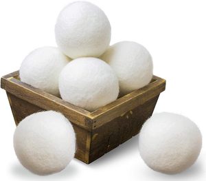 Bolas de Lana Orgánica Natural para Secadora Hechas a Mano en Nepal, Bolas de Fieltro de Lana para Lavandería con Logotipo Personalizado - Product Image 6