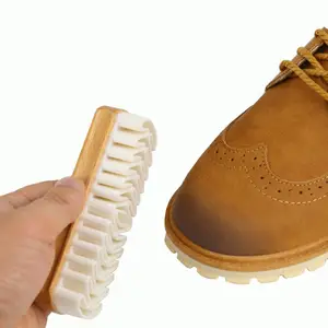 Sıcak satış TPR süet temizleme fırçası nubuk silgi ve tazeleme Boot fırça deri ayakkabı leke çıkarıcı