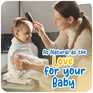 شامبو وغسول جسم للأطفال والرضع، لطيف ومهدئ للشعر والبشرة الناعمة مع زبدة الشيا والنيم وزيت جوز الهند - Product Image 4