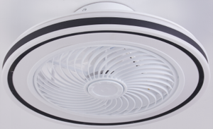 Fcmila <span class=keywords><strong>mini</strong></span> AC DC điều khiển từ xa màu đen gió Powered livingroom <span class=keywords><strong>LED</strong></span> trần người hâm mộ với <span class=keywords><strong>LED</strong></span> ánh sáng - Product Image 3