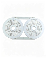 PCB MCPCB en aluminium rond LED personnalisé OEM, épaisseur 1,5 mm, cuivre 70 µm, circuit imprimé gravé pour éclairage LED