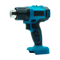 Ensemble d'outils électriques sans fil 18V 3 pièces pour la peinture, pistolet à peinture, pistolet thermique, ponceuse orbitale, compatible avec batterie 18V pour la rénovation de la maison