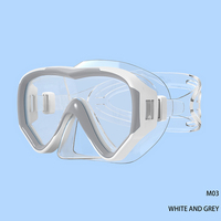 Lunettes de natation imperméables confortables pour adultes unisexes, équipement de plongée grand angle avec masque de plongée confortable