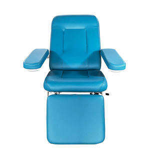 Meubles d'hôpital médical en acier inoxydable chaise de transfusion sanguine chaise de phlébotomie pour patient utilisé - Product Image 6