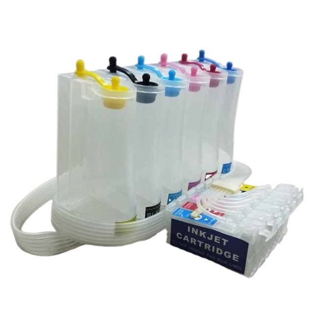 6 Colors Ink Supply System for Epson L800 L801 R330 R270 1430 Printer Ciss