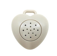 Module d'enregistrement sonore en forme de cœur personnalisable en gros, petit appareil d'enregistrement pour animaux en peluche et jouets en peluche